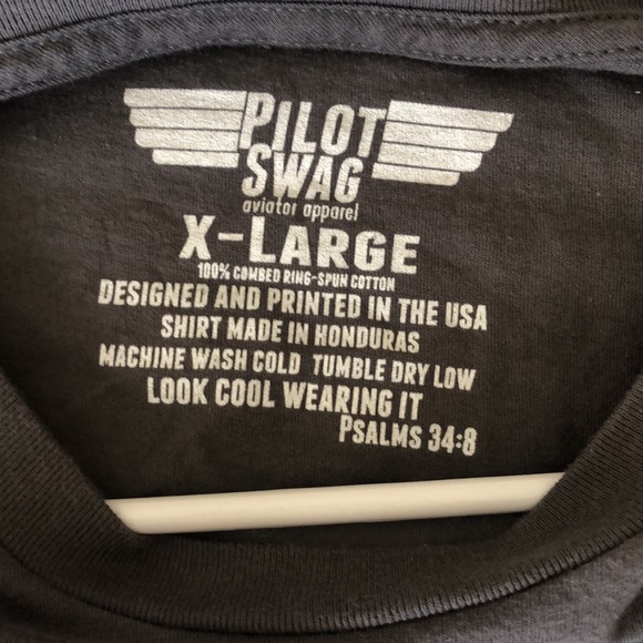 Gray short sleeve pilot swag blue up Brown down - Picture 3 of 3